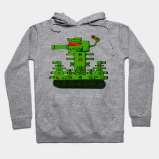 Mega Team Tank Cartoon Hoodie